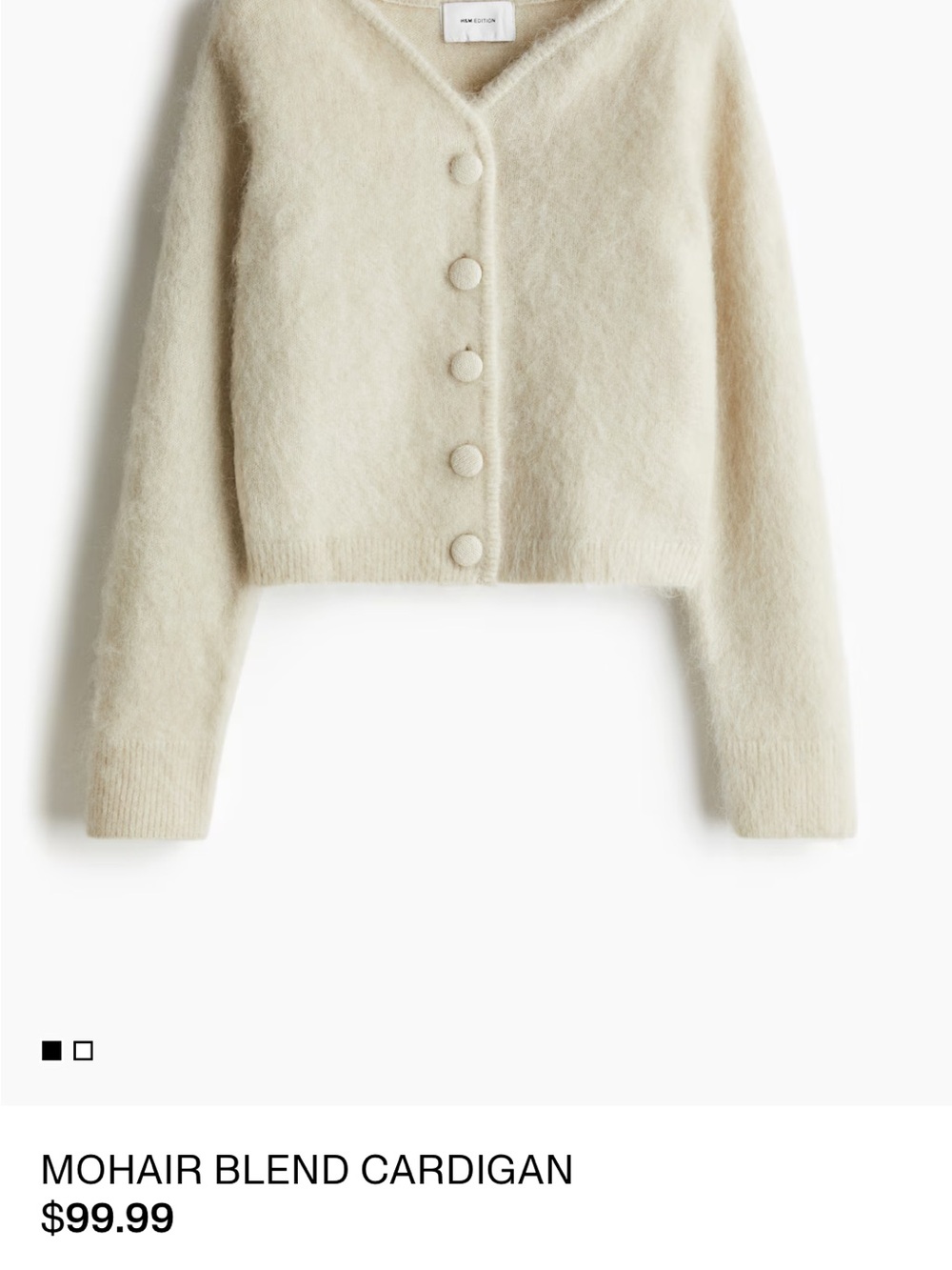 H&M Soft mohair blend Cardigan